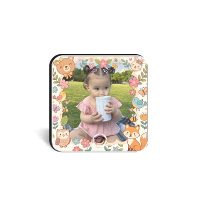 Personalized Musical Fridge Magnet with Photo & Song Custom Music Player Fridge Magnet Birthday Gift for Daughter, Son, Kids Customized Photo Music Box Unique Memory Keepsake